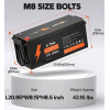 Акумуляторна батарея Li-TIME LiFePO4 24V 100Аг 2.4кВтГ 520*269*220