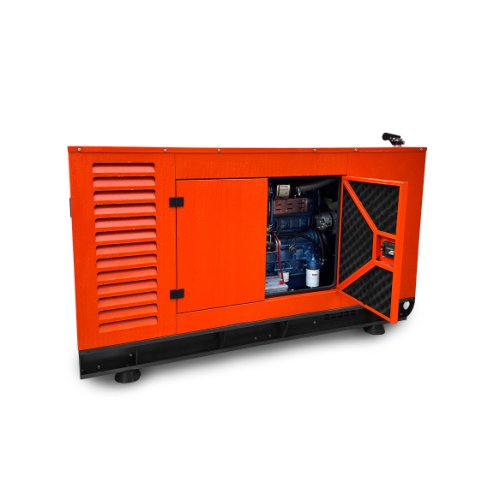 Генератор дизельний Uzman IYI-R-55 Ricardo ZH4102ZD 55 KVA/46KW, трифазний 230/400V, 50Hz, об'єм 100л, 2200x1000x1500 мм (AVR+ATS)