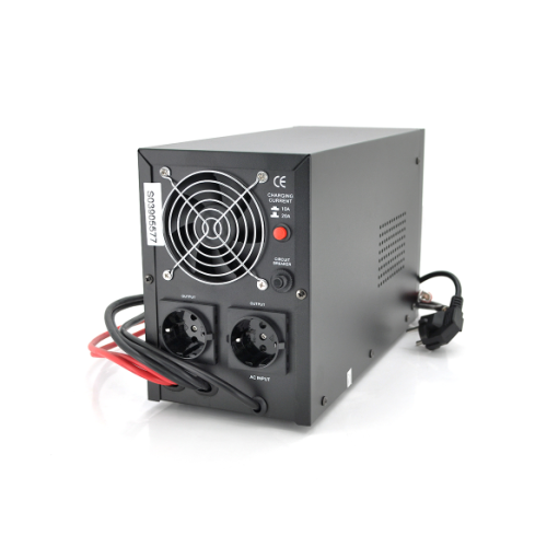 ДБЖ з правильною синусоїдою Europower PSW-EPB800TW12 (480 Вт) 5/10А, під зовнішню АКБ 12В , Q2 (415*208*283) 5,79 кг (346*145*220)