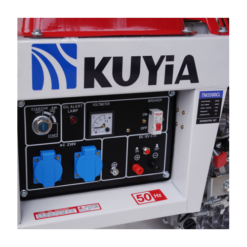 Генератор дизельний Kuyia TM3500CL, однофазний, 2,8-3кВт