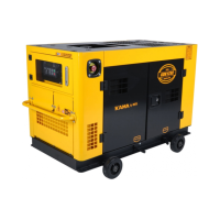 Генератор дизельный KDK12SC3, 12KVA, трехфазный