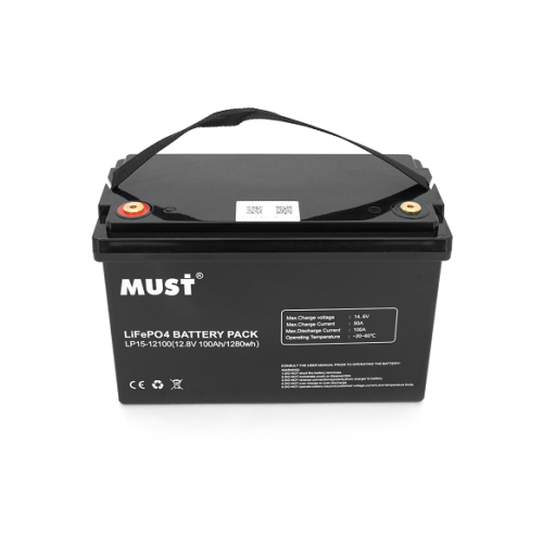 Акумуляторна батарея Must LiFePO4 LP15-12100 12,8V 100Ah