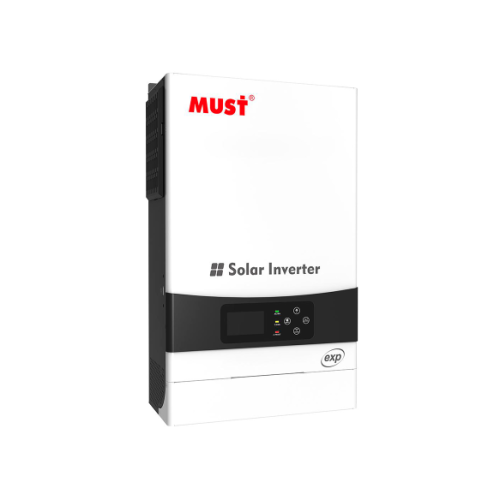 Гібридний інвертор MUST PV19-6048EXP, 6000W, 48V, струм заряду 1-60А, 160-275V, MPPT (80А, 450 Vdc)
