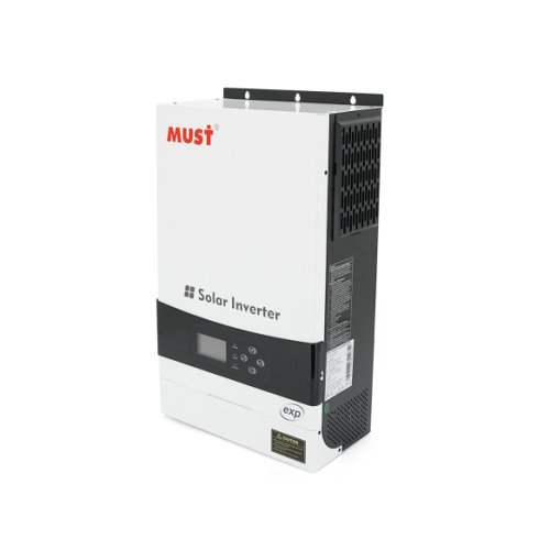 Гібридний інвертор MUST PV19-6048EXP, 6000W, 48V, струм заряду 1-60А, 160-275V, MPPT (80А, 450 Vdc)