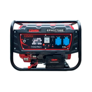 Генератор бензиновий COVAX ЕРН37700Е, однофазний, 2,8KVA (3,0KW)