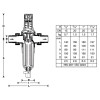 Фільтр із редуктором Honeywell FK06-1/2AA