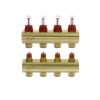 Розпод колектор Danfoss FHF 088U0524 (4+4 з ротаметрами)