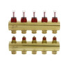 Розпод колектор Danfoss FHF 088U0525 (5+5 з ротаметрами)