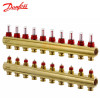 Розпод колектор Danfoss FHF 088U0530 (10+10 з ротаметрами)