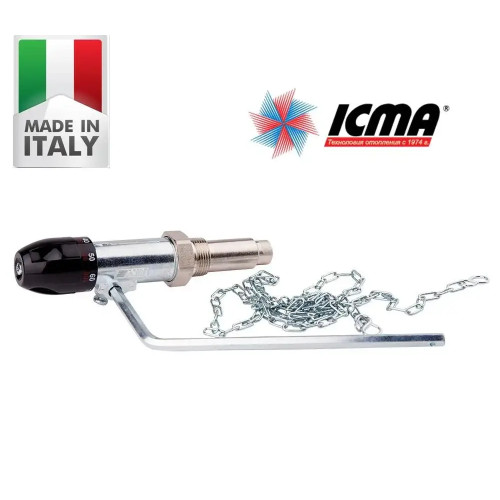 РЕГУЛЯТОР ТЯГИ ДЛЯ ТВЕРДОПАЛИВНОГО КОТЛА ICMA 147