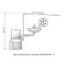 Каналізаційна установка Grundfos Sololift2 WC-1