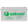 Акумуляторна батарея SOLINVED 150-12 GEL 12V 150 Ah (483 x 170 x 238), 43.6 kg Grey Q1/48